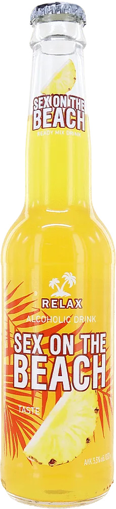 Ըմպելիք ալկոհոլային արքայախնձորի «Relax Sex On The Beach» 0․33լ
