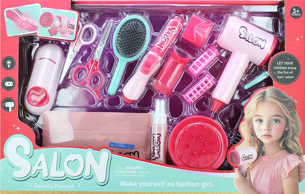 Hairdressing accessory set "Salon Beauty Playset"
