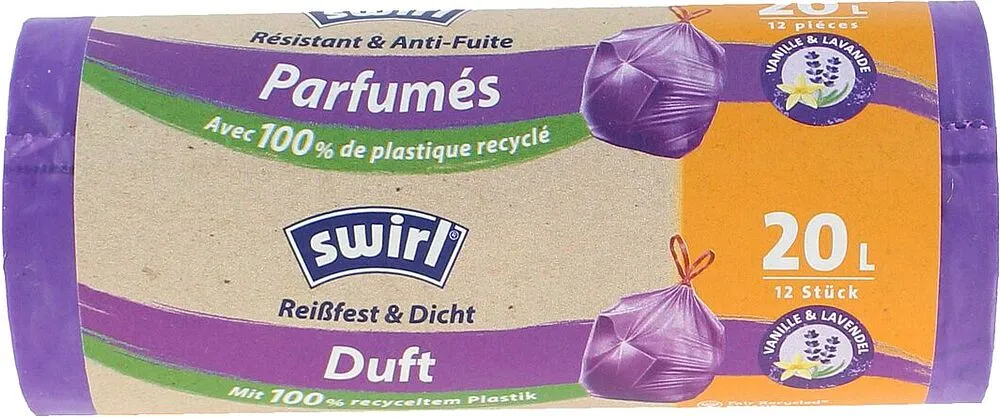 Garbage bags "Swirl" 20l
