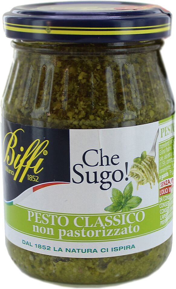 Pesto sauce "Biffi Pesto Classico" 190g