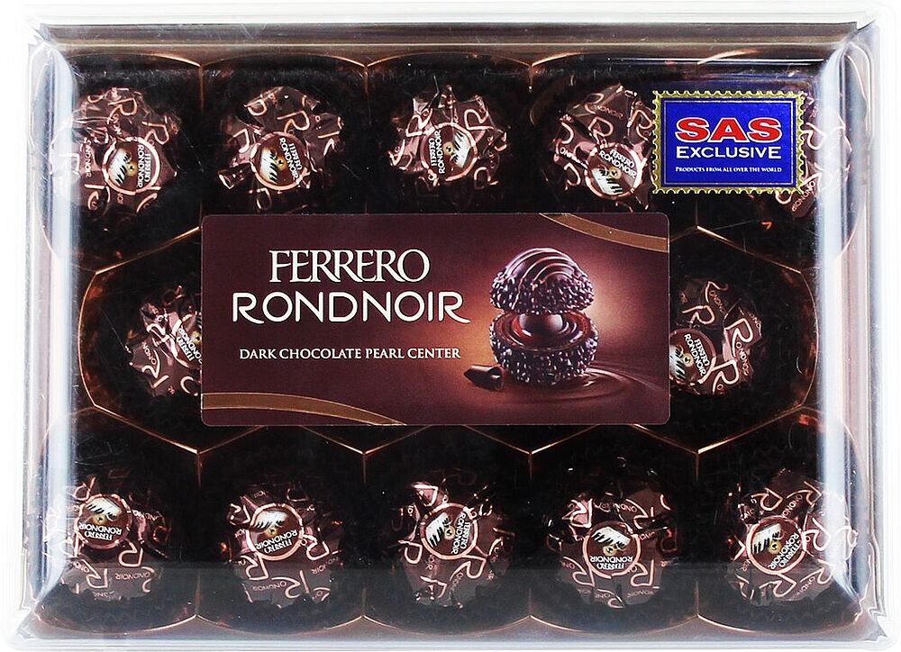 Շոկոլադե կոնֆետների հավաքածու «Ferrero Rondnoir» 138գ