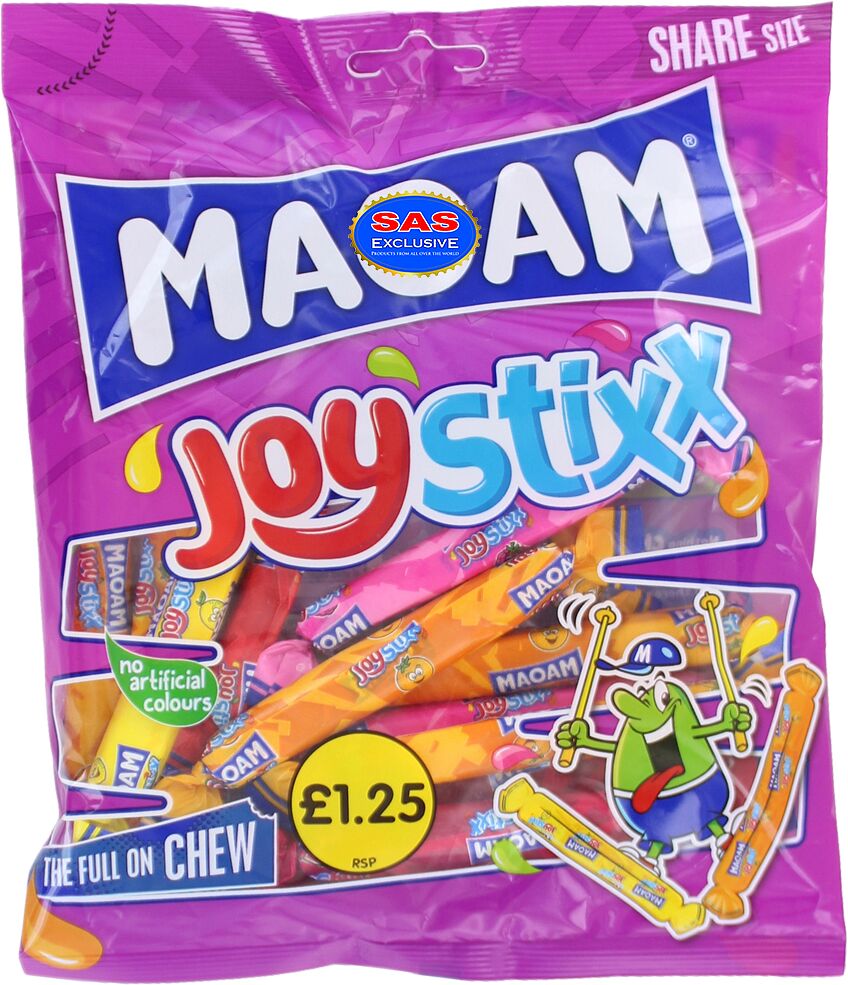 Chewing candy "Maoam Joystixx" 140g 
