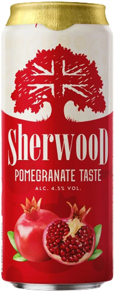 Пивной коктейль "Sherwood" 0.5л Гранат
