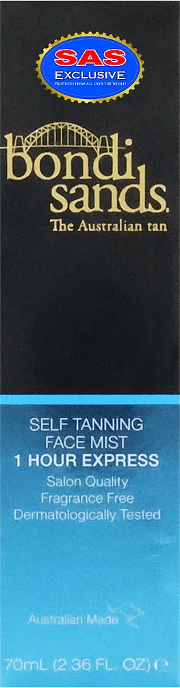 Ինքնաարևայրուք հաղորդող դեմքի սփրեյ «Bondi Sands Face Mist» 70մլ
