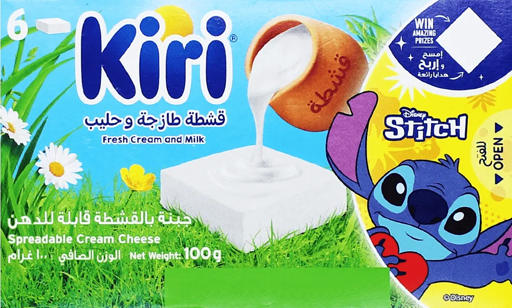 Cream cheese "Kiri Stitch" 100g
