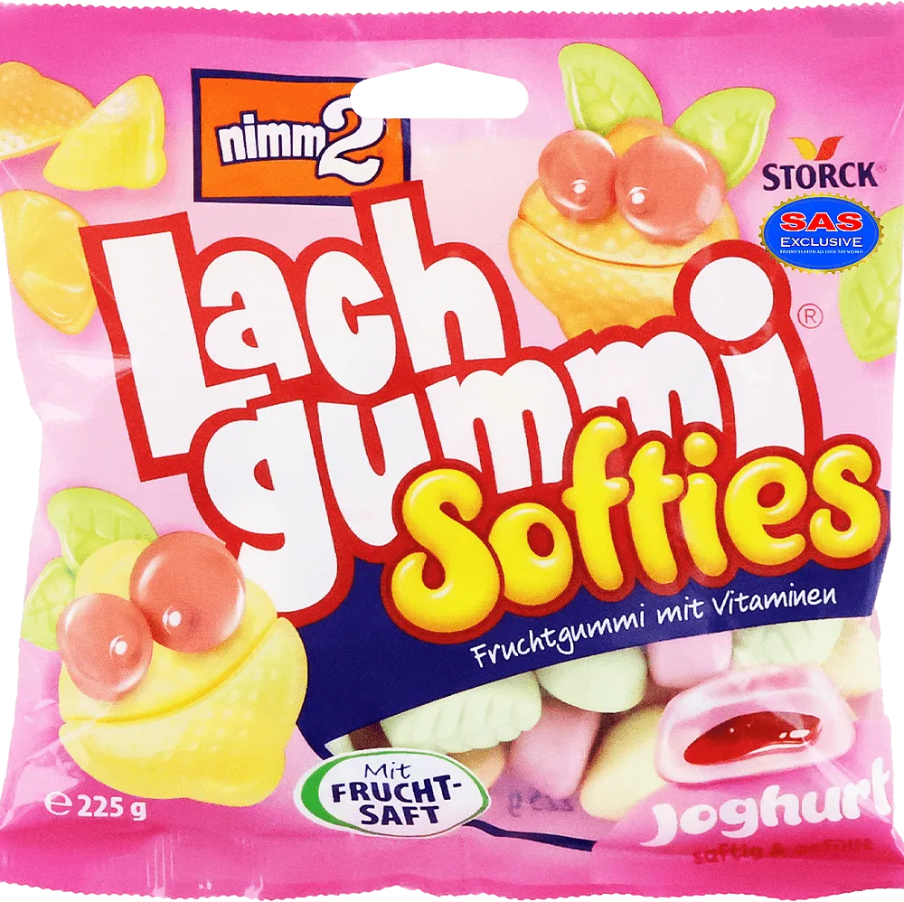 Մաստակ-կոնֆետ յոգուրտի «Luch Gummi Softies» 225գ
