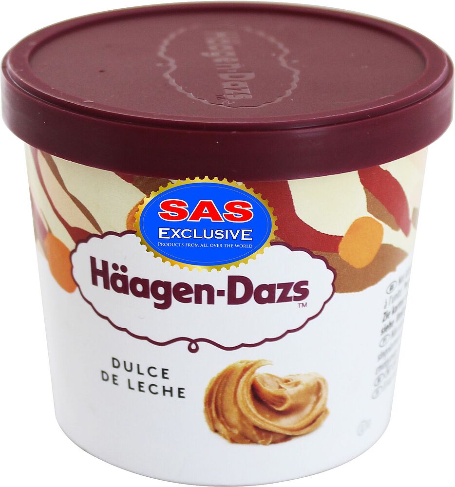 Мороженое карамельное "Haagen-Dazs Dulce De Leche" 81г