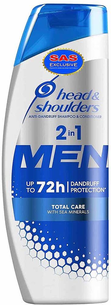 Shampoo "Head & Shoulders Men Ultra Total Care 2 in 1" 400ml
