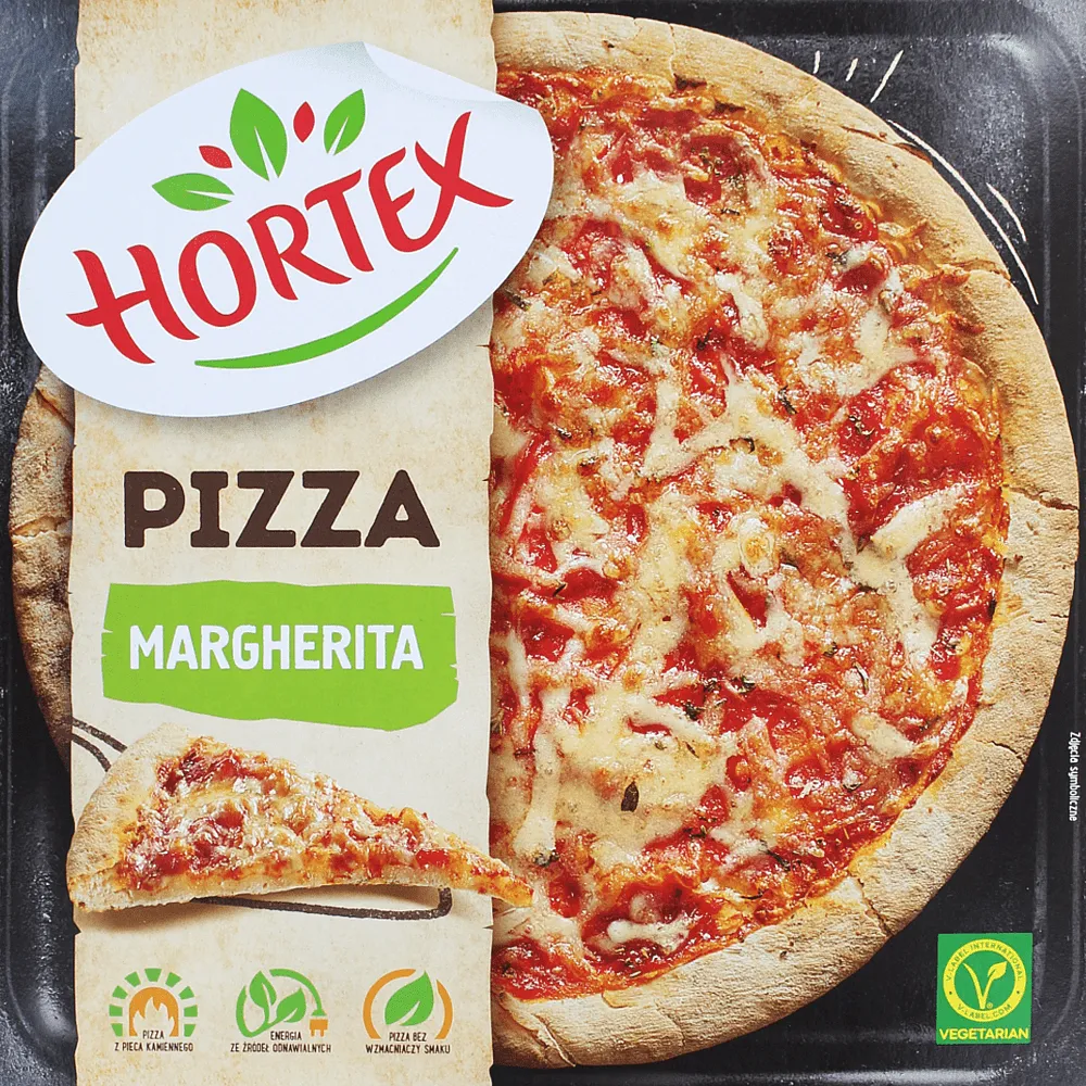Frozen pizza "Hortex Margherita" 300g
