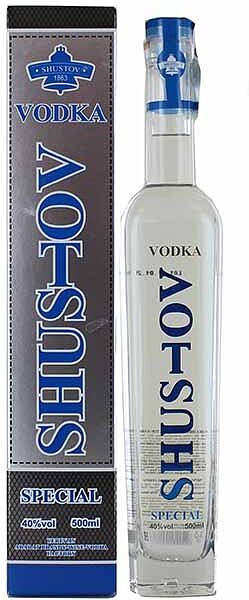 Vodka "Shustov special" 0.5l