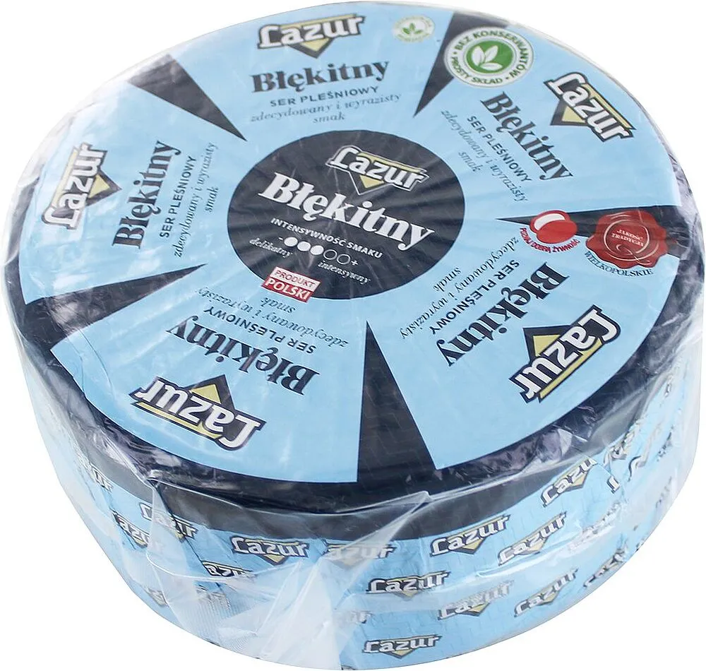 Blue vein cheese "Lazur Blekinty" 
