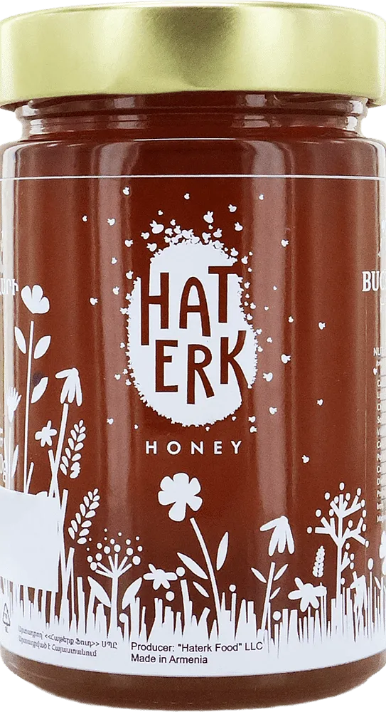 Buckwheat honey "Haterk Buckwheat 12" 450g
