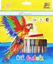 Colour oil pastels "Lingdongbird" 24 pcs