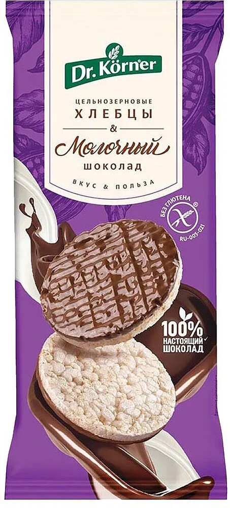 Cereal dessert with milk chocolate "Dr. Körner" 67g
