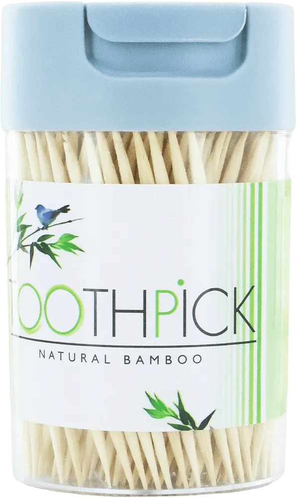 Ատամի չոփեր «Natural Bamboo» 400 հատ 
