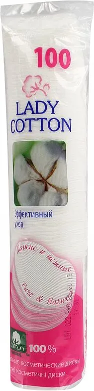 Cotton pads "Lady Cotton" 100 pcs