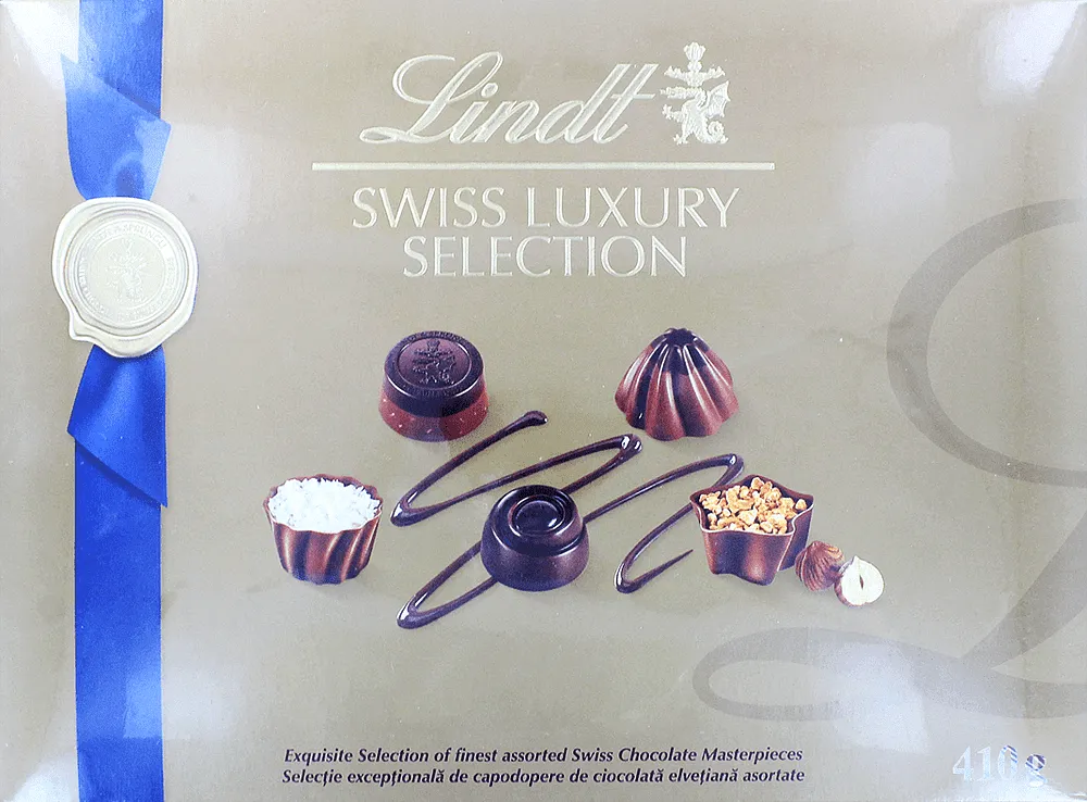 Շոկոլադե կոնֆետների հավաքածու «Lindt Swiss Luxury Selection» 410գ
