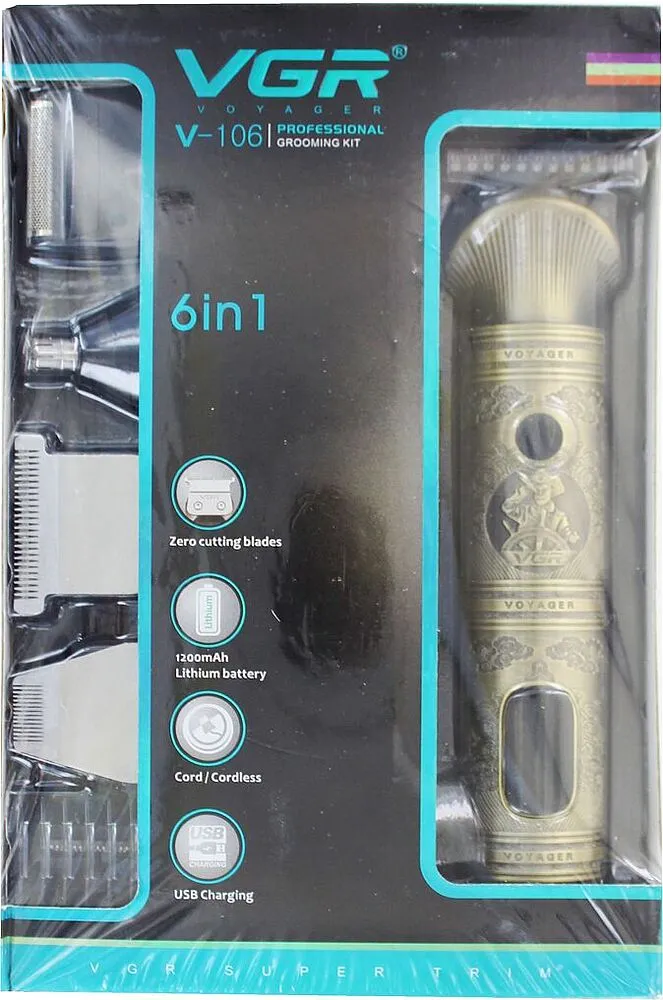 Hair trimmer "VGR 6 in1"

