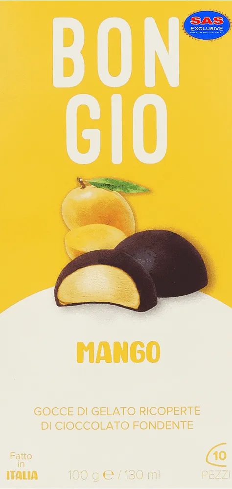Мороженое со вкусом манго "Bon Gio Mango" 100г