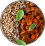 Combo 18 buckwheat + goulash
