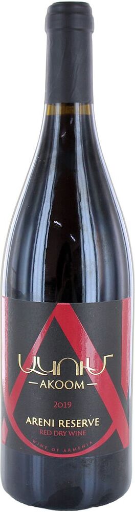 Red wine "Akoom Areni Reserve" 0.75l
