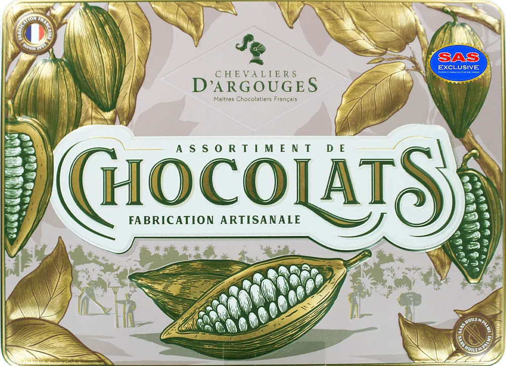 Chocolate candies collection "Chevaliers D'argouges" 290g