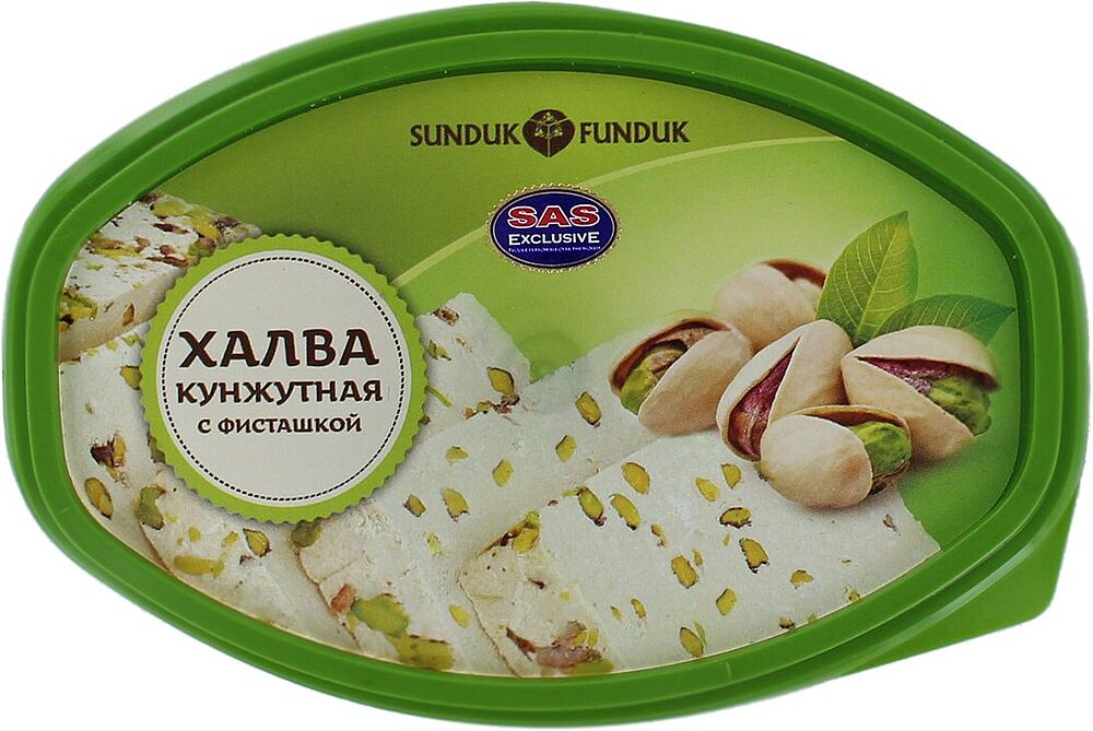 Sesame halva with pistachio "Sunduk Funduk" 280g