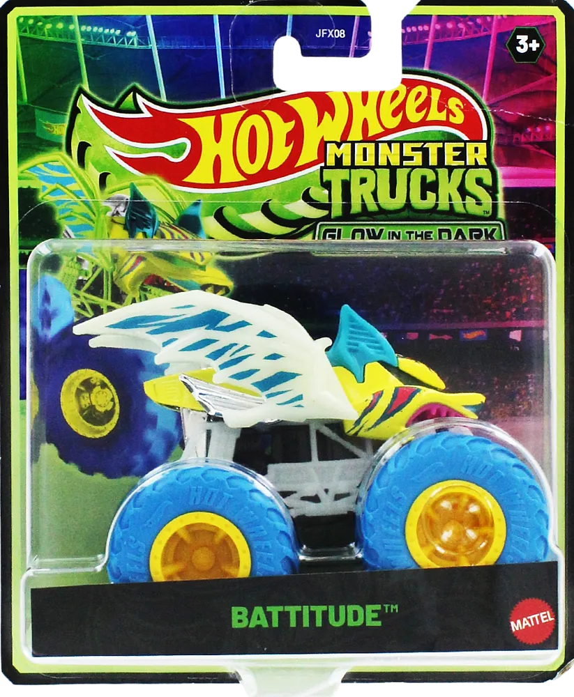 Toy-car 'Hot Wheels Monster Trucks Glow In The Dark"
