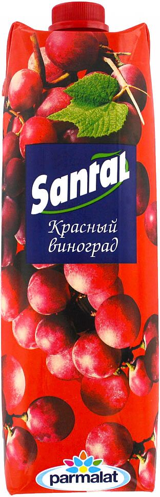  Сок ''Santal'' 1л Красный виноград