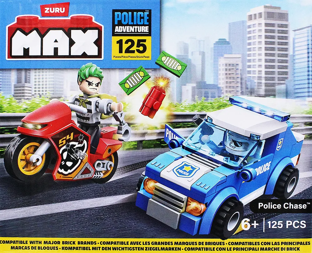 Constructor-toy "Zuru Max Police Adventure"