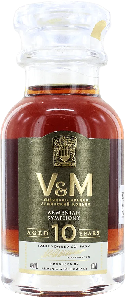 Cognac "V&M 10*" 100ml
