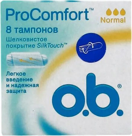Ներդիրներ «o.b. Normal» 8հատ 