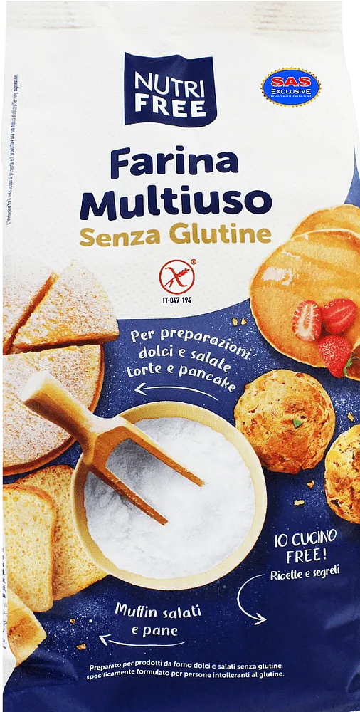 Flour mix "Nutri Free Farina Multiuso" 1000g