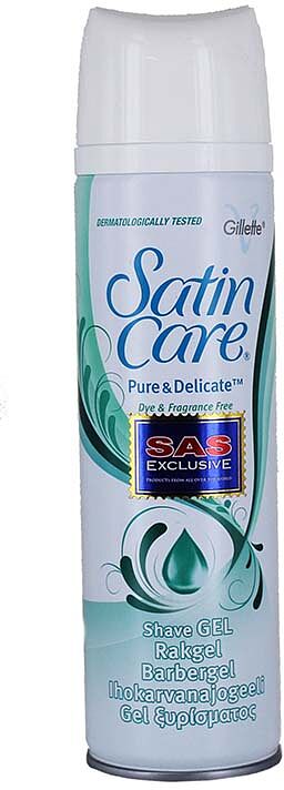 Shave gel "Gillette Satin Care" 200ml