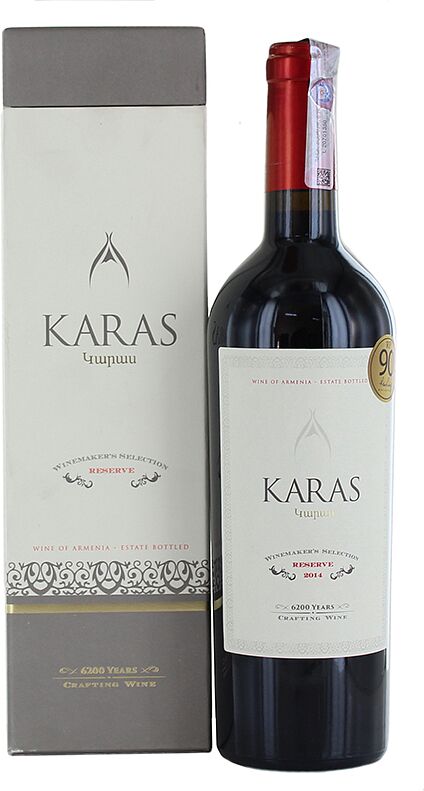 Red wine "Karas" 0.75l 