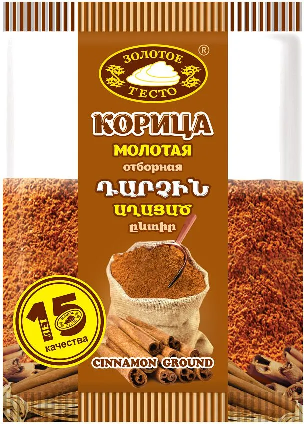 Ground cinnamon "Zolotoe testo" 40g
