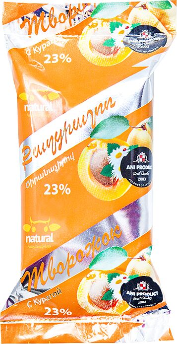 Curds sweet with dried apricots ''Ani'' 90g,  richness:23%