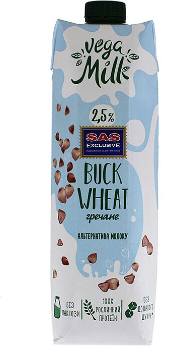 Buckwheat drink  "Vega Milk" 950ml