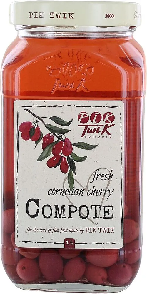 Cornel compote "Pik Twik" 1l 
