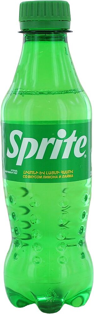 Освежающий газированный напиток "Sprite" 250мл Лимон и Лайм