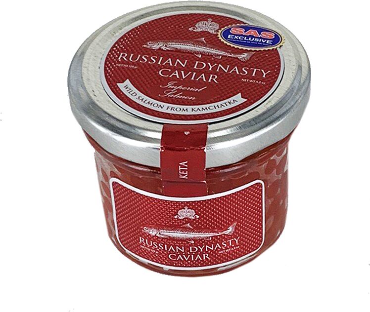 Salmon caviar "Russian Dynasty" 120g