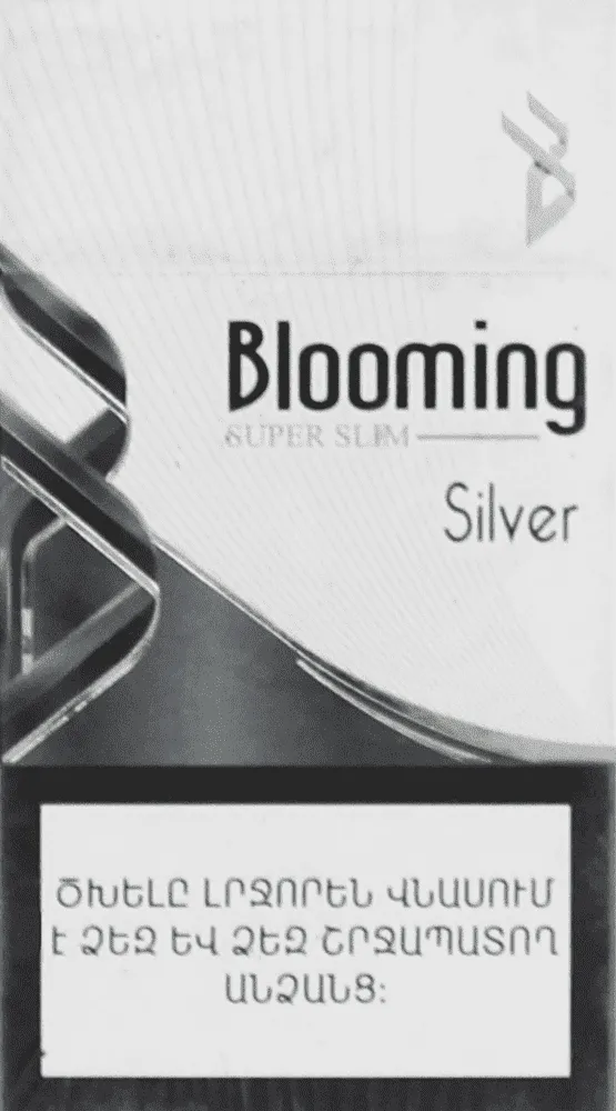 Cigarettes ''Blooming Super Slim Silver