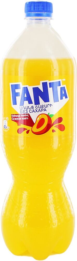 Освежающий газированный напиток Манго "Fanta" 1л
