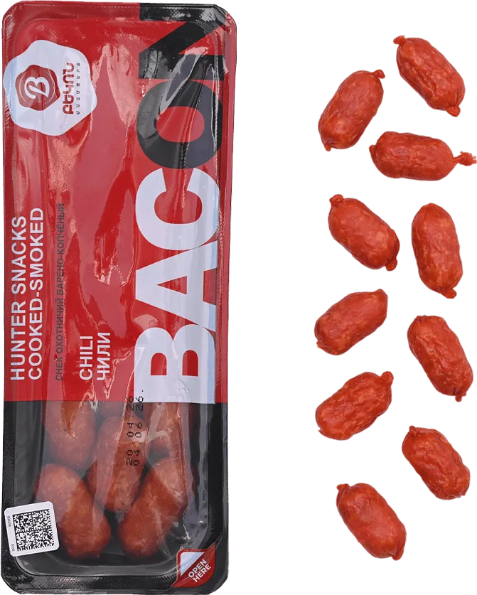 Hunter hot snack "Bacon" 120g
