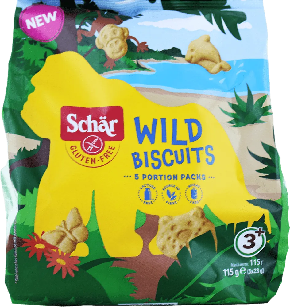 Gluten-free cookies "Schar" 5*23g