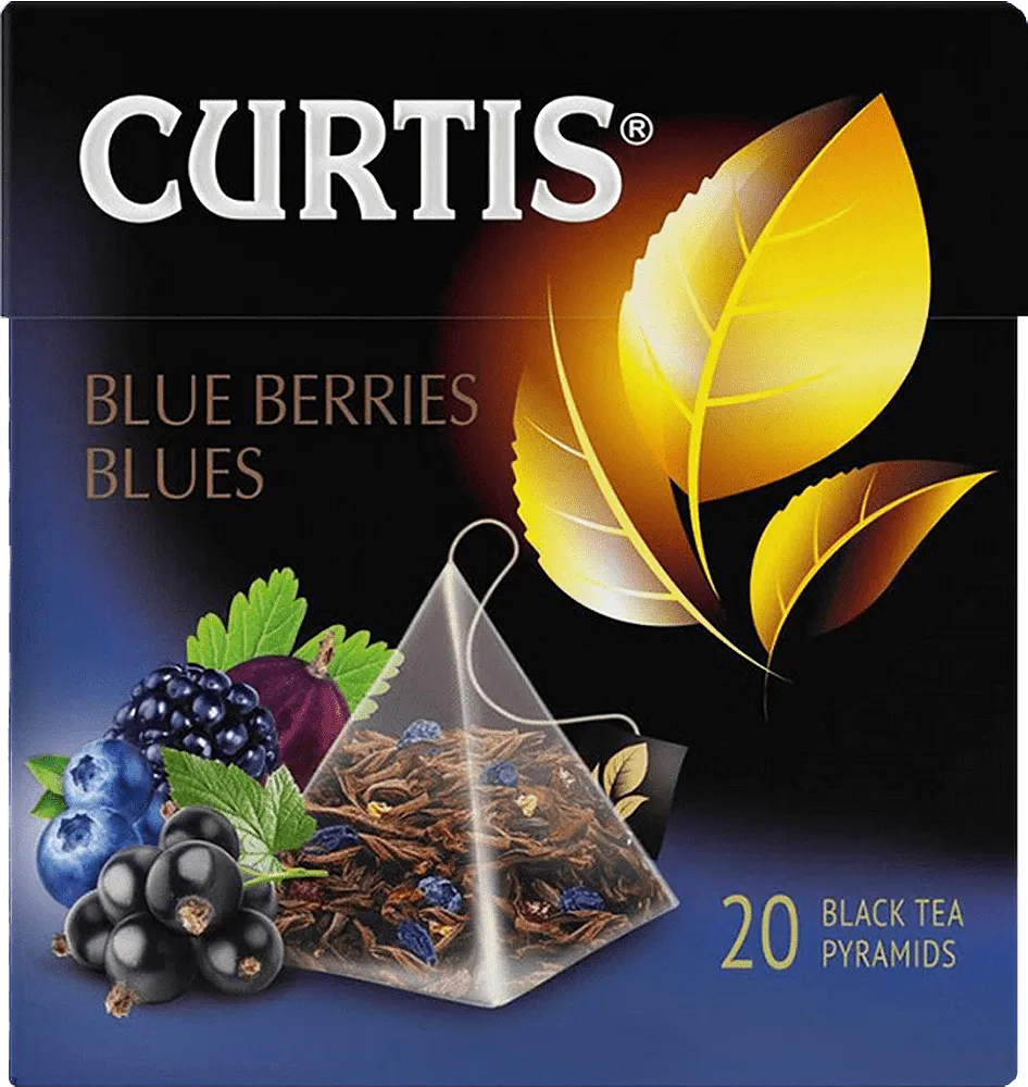 Թեյ սև «Curtis  Blue Berries Blues» 20*1.8գ