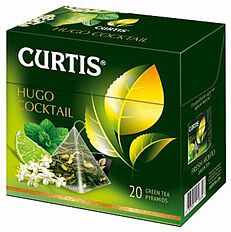 Թեյ կանաչ «Curtis Hugo Coktail» 34գ