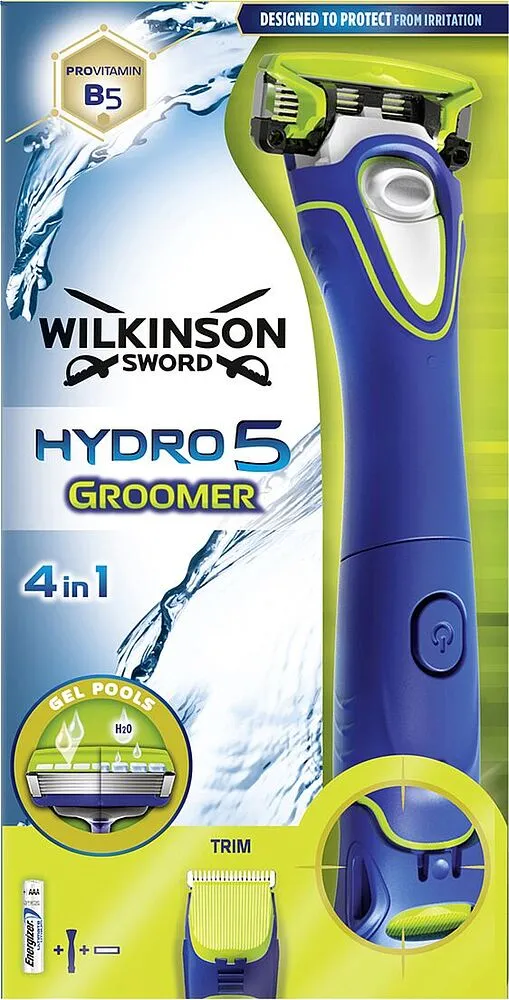 Shaving system "Wilkinson Sword Hydro 5 Groomer 4in1" 
