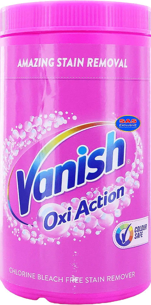 Լաքահանող փոշի «Vanish Oxi Action» 1.5կգ