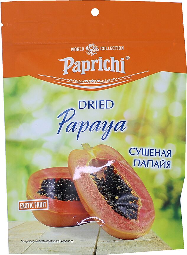 Dried fruit "Paprichi" 100g Papaya